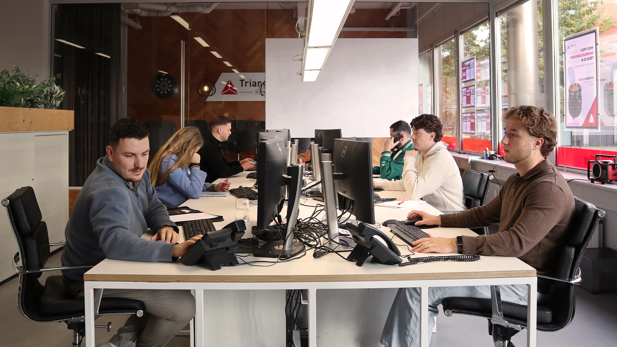 Uitzenden via Triangle Intérim